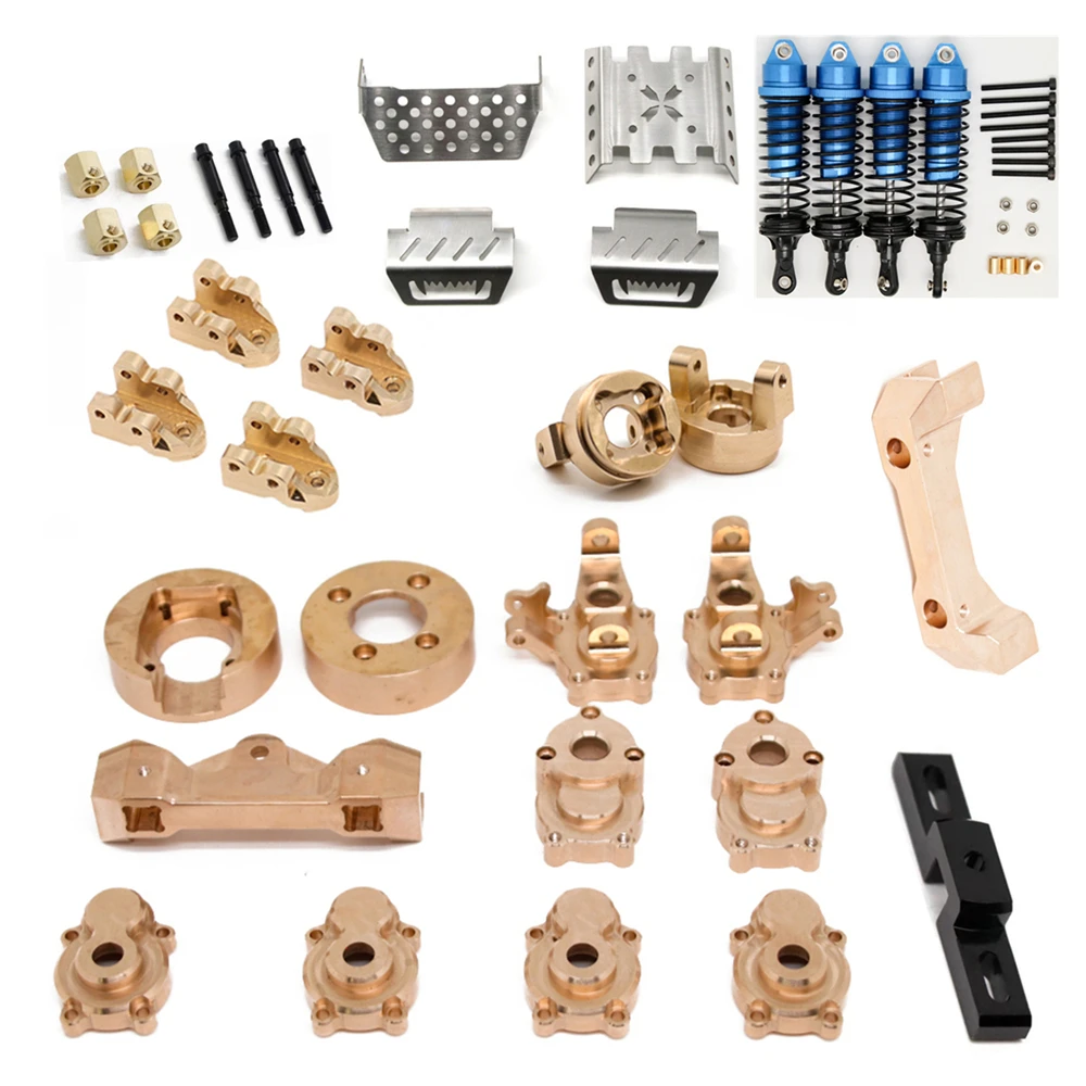 

YiKong YK4082 YK4102 YK4103 металлический крепление коробки передач противоударный корпус армированный латунный рулевой стакан осевое Крепление C осн...