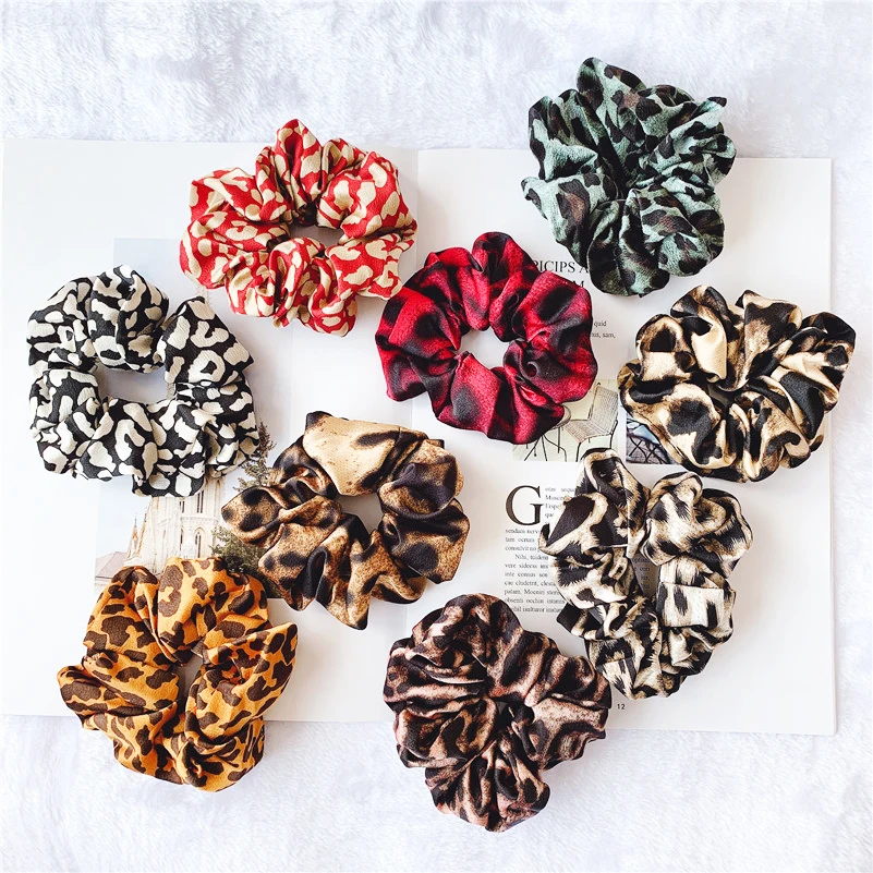 Женские резинки для волос Fahsion шифоновые бархатные эластичные заколки конского