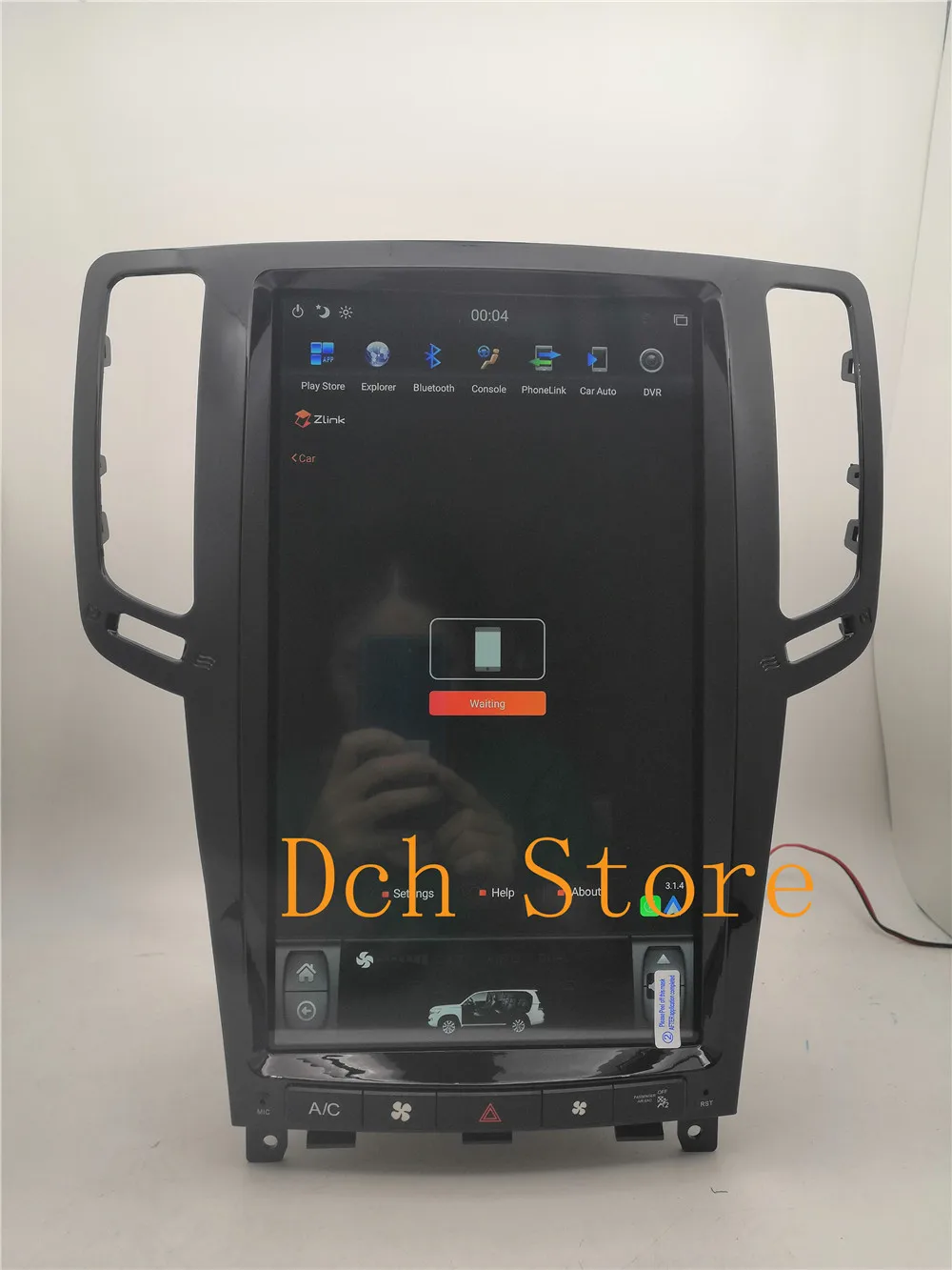 13,6 ''ips вертикальный tesla стиль Android 8,1 автомобильный DVD gps навигация для infiniti G25 G37 2007-2013 6 ядер 1,8 ГГц 4 г ram CARPLAY