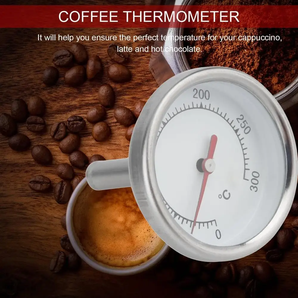 

2020 New Portable Stainless Steel Thermometer Kitchen Probe Food Tea Water Meat Milk Coffee Foam Barbecue Temperature Tester