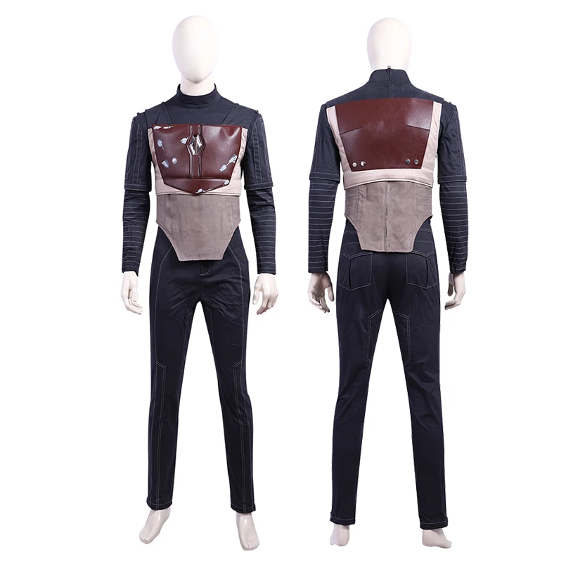 Adult Halloween Star hero Battle Suit Cosplay Wars Costume Outfit Party Full Props Suit