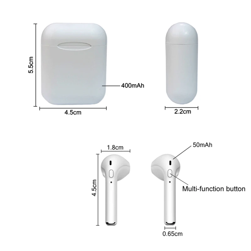 I11 TWS Bluetooth 5 0 беспроводные наушники Наушники Мини HS для IPhone Samsung Xiaomi Huawei телефонов