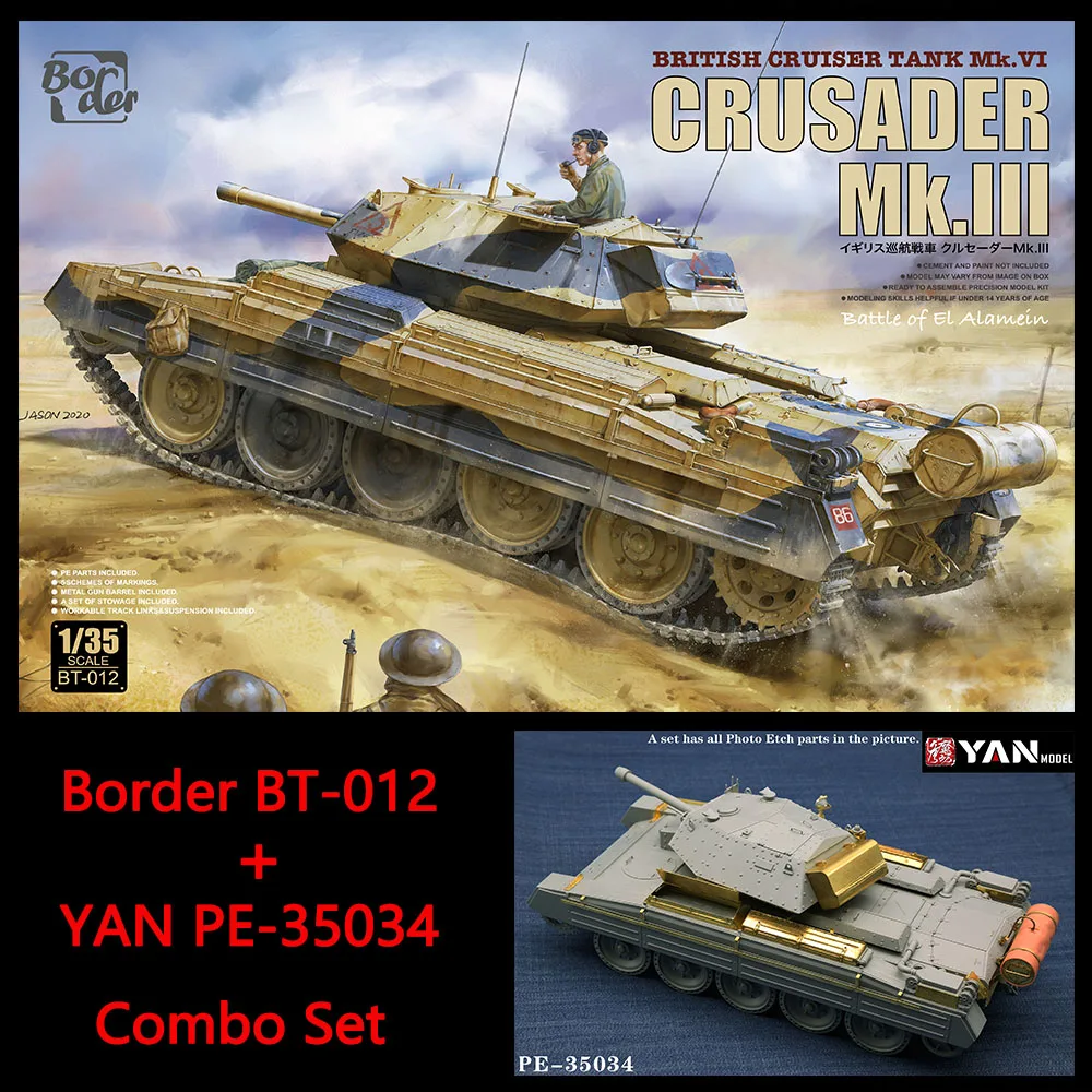 [Border] BT012 1/35 Британский круизер Танк Mk.VI Mk.III |