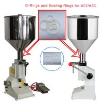 o rings and sealing rings for a03 a02 manual paste filling machine accessories sealing parts for silicone material