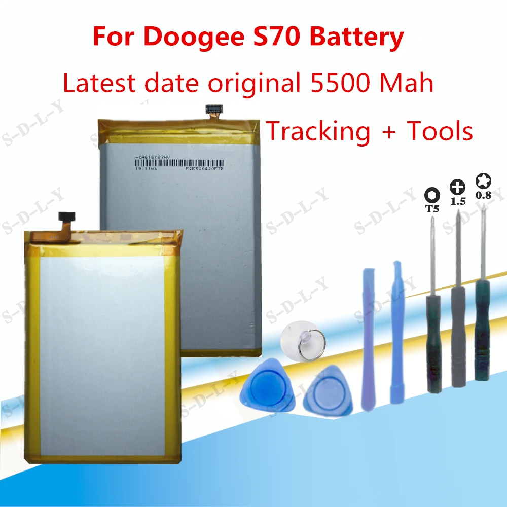 Аккумулятор Для Doogee S70 5500 мАч запасная батарея высокого качества Lite для сотового