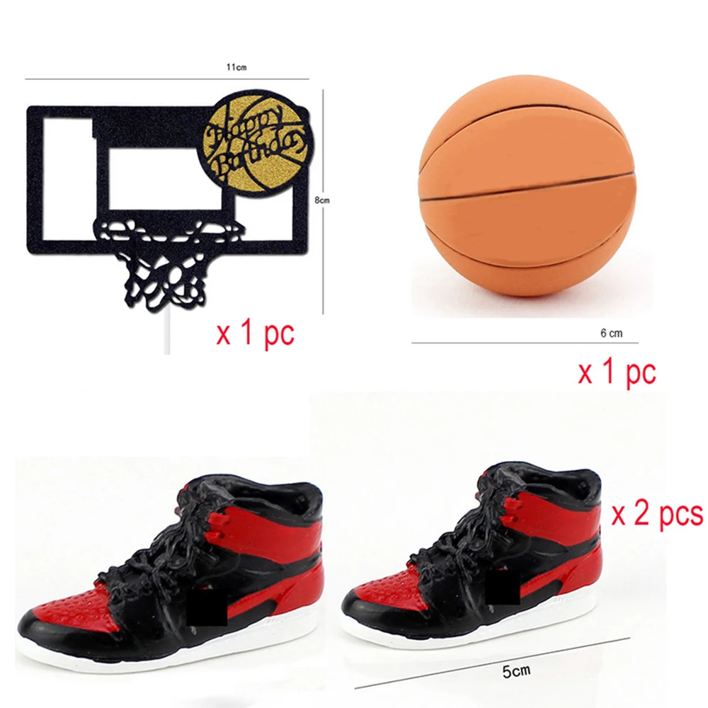 Баскетбольный Топпер для торта детей украшение на день рождения инструменты