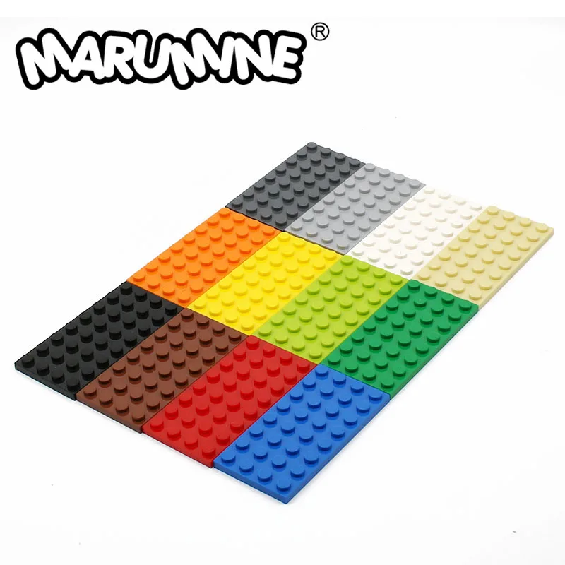 Базовая пластина MARUMINE 4x8 точек Детский конструктор 3035 набор кирпичей для