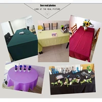 1 piece of rectangular solid color tablecloth modern simple podium tablecloth home decoration wedding table tablecloth