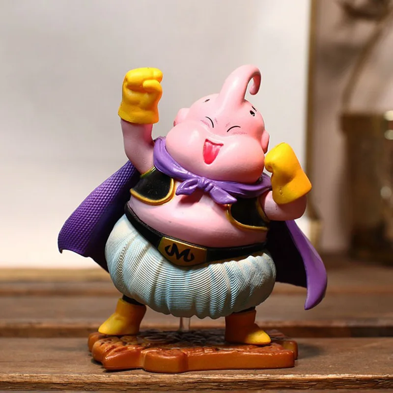 Dragon Ball Модель фигурки действия Majin Buu Куклы мультфильмов Anime Pvc Boo Sun Goku Коллекционная фигурка Игрушки для детей в подарок.