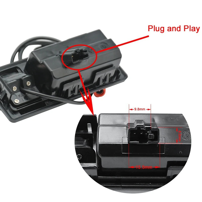 

2 Set Car Accessories: 1 Set Car Reversing Rear View Camera RM-LS8032 & 1 Pcs Car Front Left Master Power Window Switch