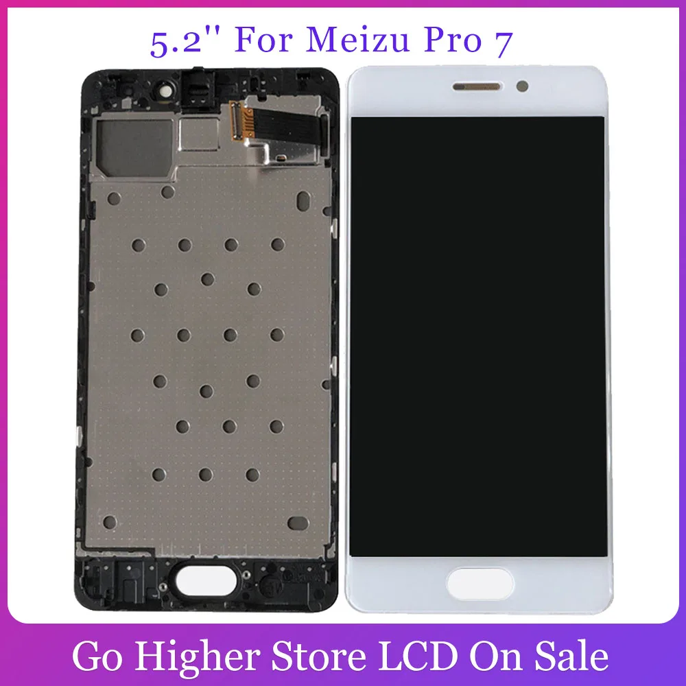 ЖК-дисплей 5 2 ''для Meizu Pro 7 с сенсорным экраном и дигитайзером в сборе