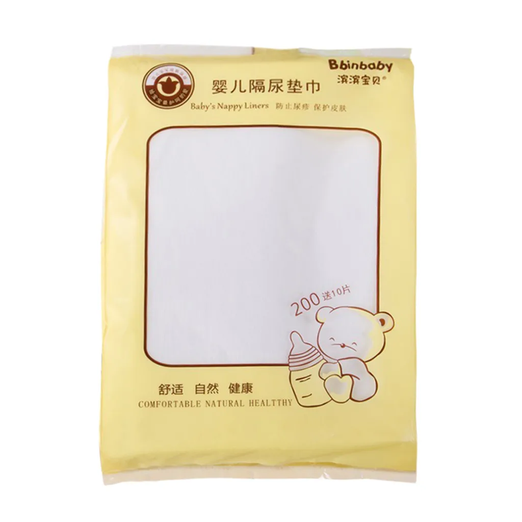 2020 один рулон биоразлагаемый смываемый бамбуковый тканевый подгузник для