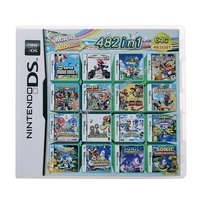 482 in 1g01 compilation video game cartridge console card for nintendo ds 3ds 2ds
