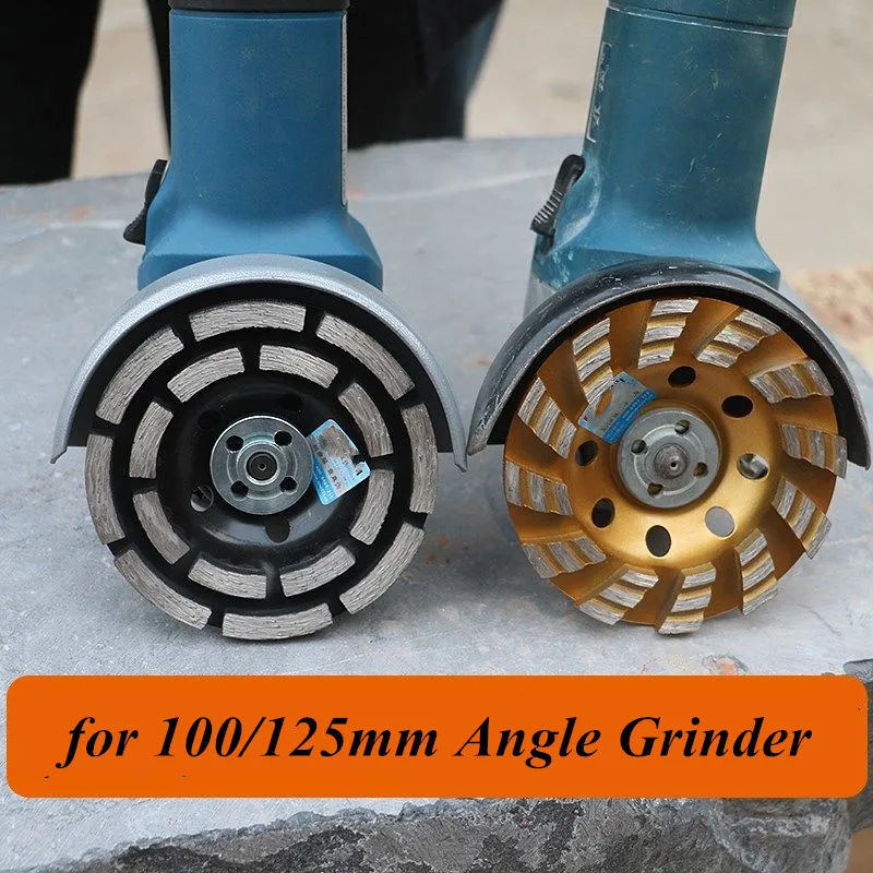 Утолщенная Алмазная сегментная чаша шлифовальный круг режущий диск бетон мрамор