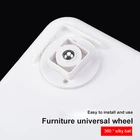 4 шт., подвижные ролики на 360 