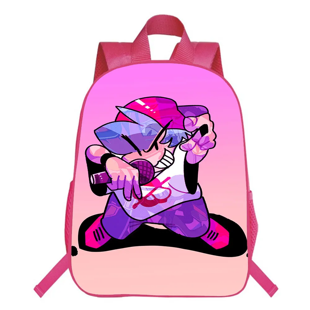 

Friday Night Funkin School Bag Backpack Kindergarten Cartoon School Bag Teens Storage Bag Travel Bags Mochila