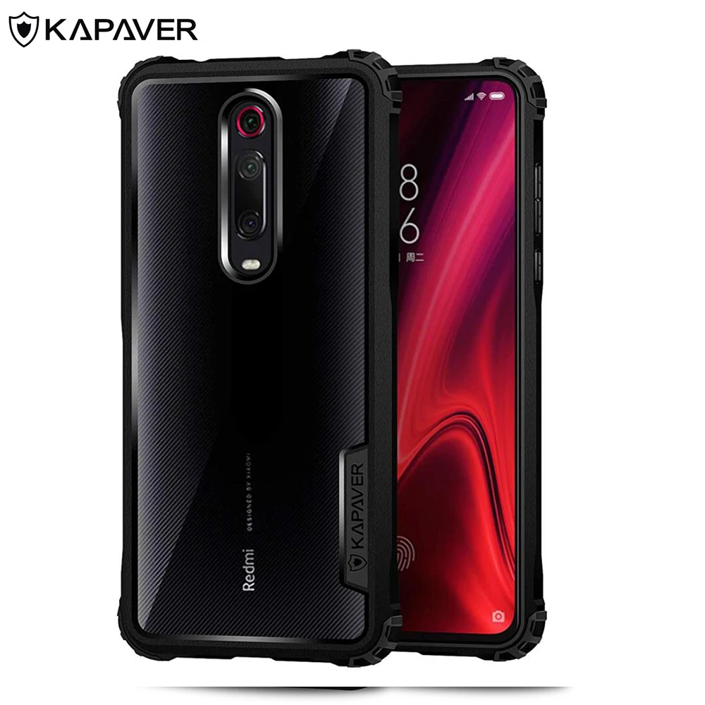 KAPAVER Transparent Phone Case for Xiaomi Redmi K20 / Pro Back TPU Bumper Resistant Protection Original Cover | Мобильные телефоны