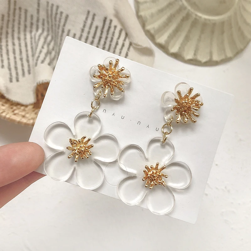 Супер сказочные серьги Ins для девушек интернет авторитетные милые элегантные