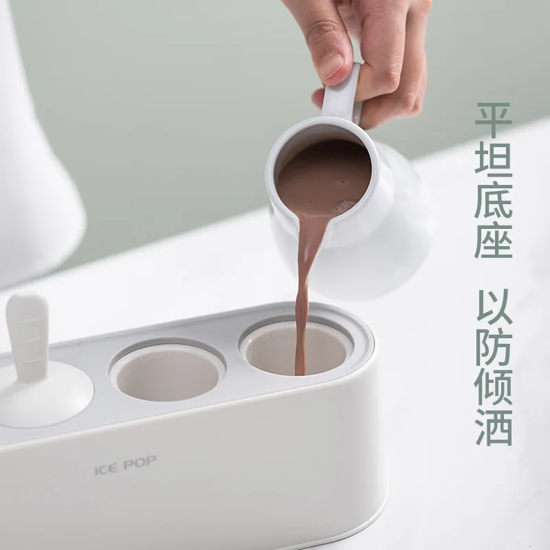 Летние 4 шт мороженое плесень силиконовая форма для льда желе фруктового сока