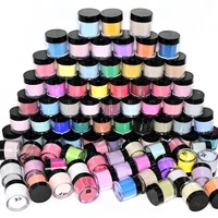 2030bottlesset random 3 in1 nail art acrylic powder fast dry collection 90 colors dip dust nail clear acrylic kit powder tc99