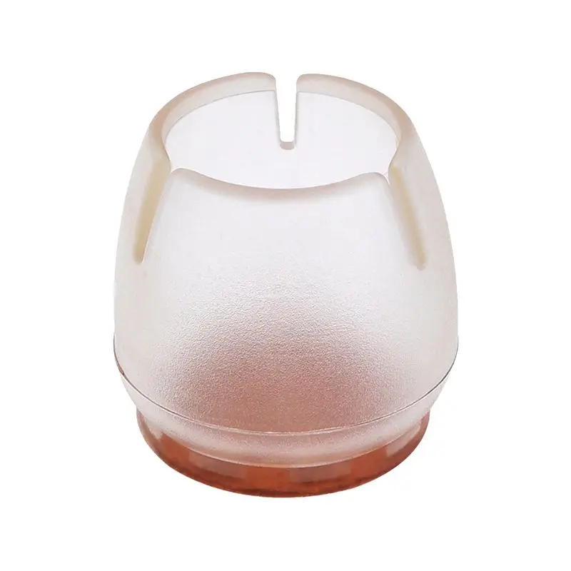 

Transparent Silicone Chair Leg Caps Felt Pads Furniture Pad Chair Leg Floor Protectors (Pack of 32, Round 25mm29mm)