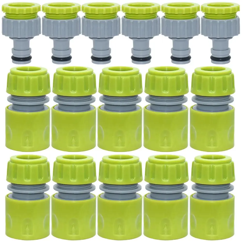 Быстроразъемный соединитель для шланга 1/2 дюйма 20 шт. (10 комплектов)|Соединители