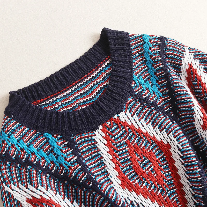 

Autumn Winter Women Fashion plaid Sweater Basic Female Pullover Batwing Sleeve Solid Color Femme Casual Knitted Streetwear