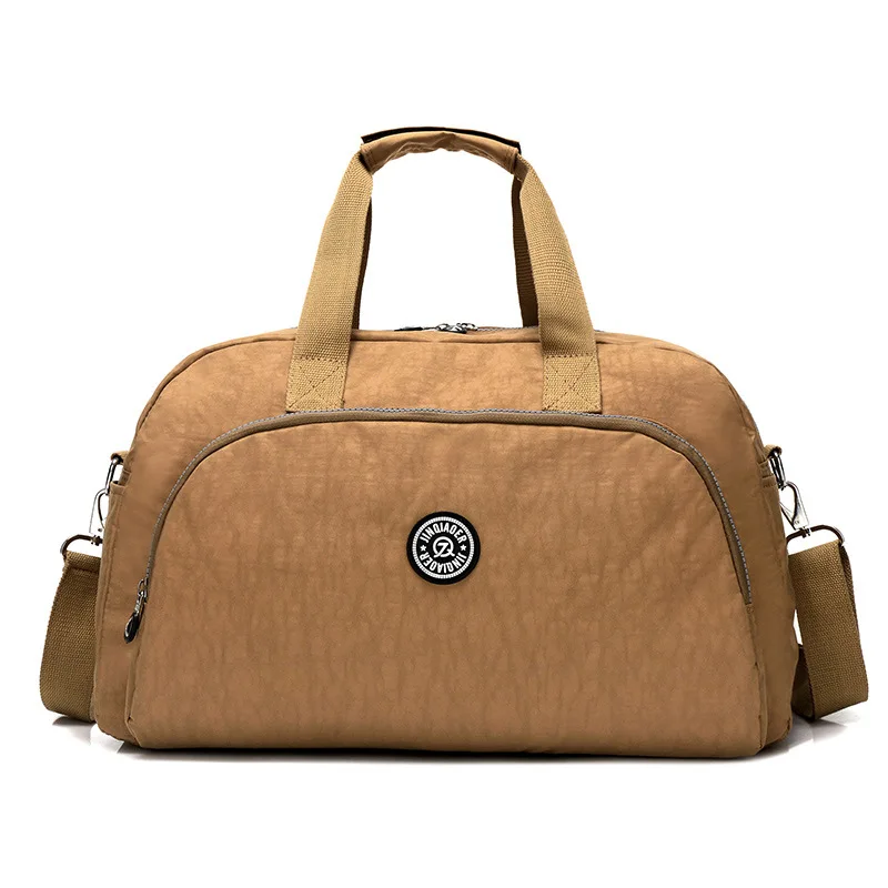 

New arrive wholesale fashion casual waterproof nylon shoulder travel bag