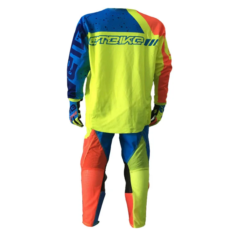 

car accessoriesEtbike Scrambling Motorcycle Set Riding Racing Suit Set Adult Parent-Child Suit motorcycle suit motocross pants