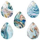 JWEIJIAO, текстурный узор с сыпучим песком, 18x25 мм, стеклянный купол ручной работы, модные аксессуары для рукоделия, модель TX823