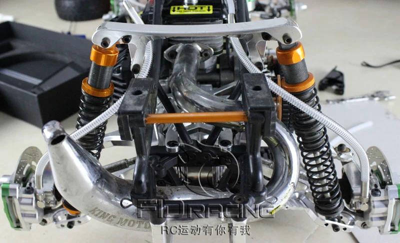 Комплект гидравлических тормозов на 4 колеса для ROVAN ROFUN KM HPI Baja 5B 5T 5SC