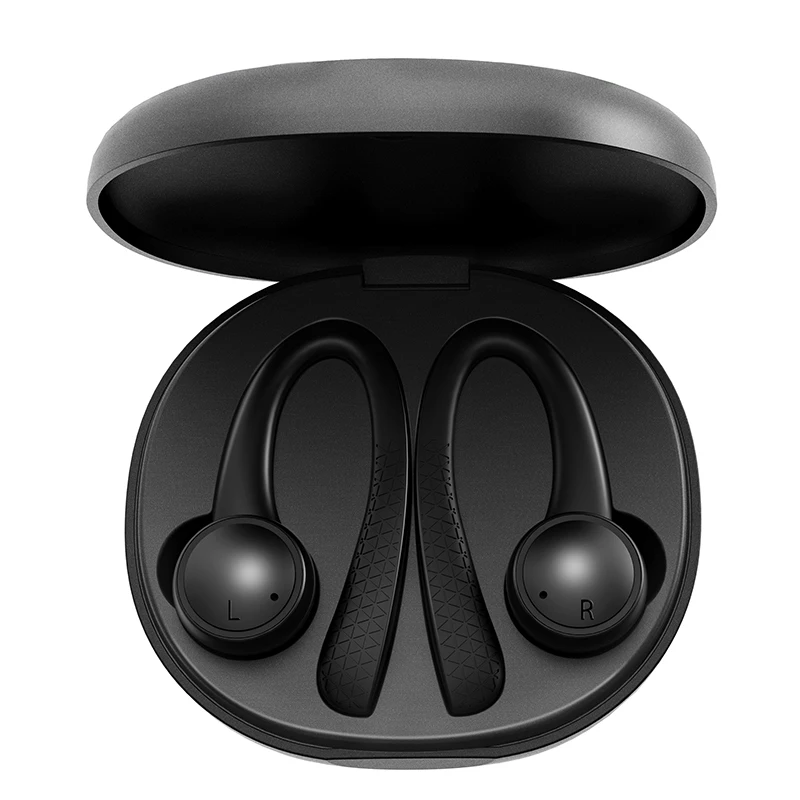 Беспроводные наушники Bluetooth V5.0 светодиодный светодиодным дисплеем зарядный бокс