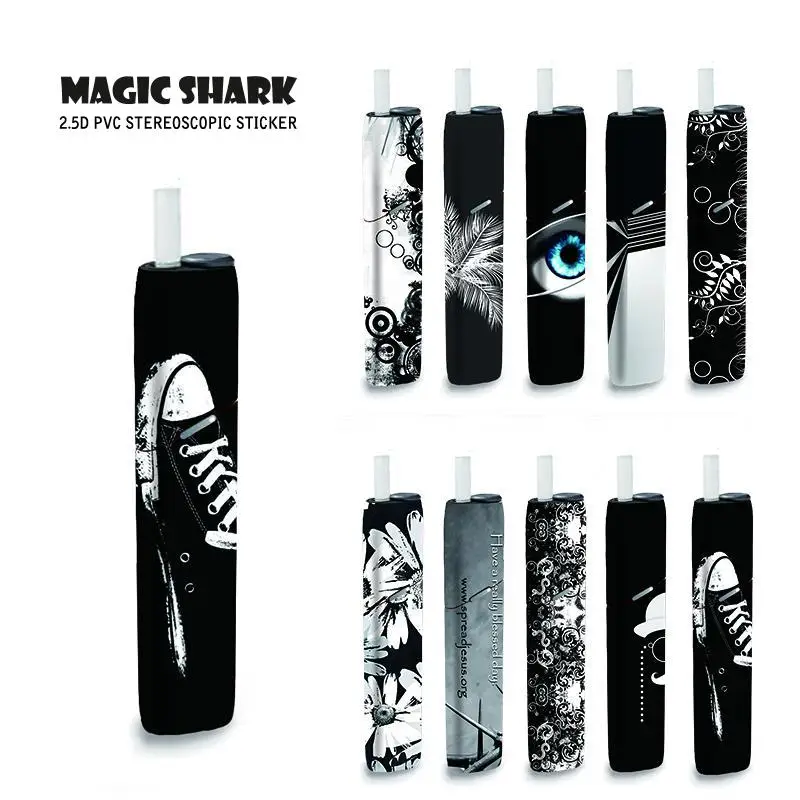 Новинка 100% стильная наглазная Наклейка ПВХ стерео наклейка чехол пленка для IQOS 3