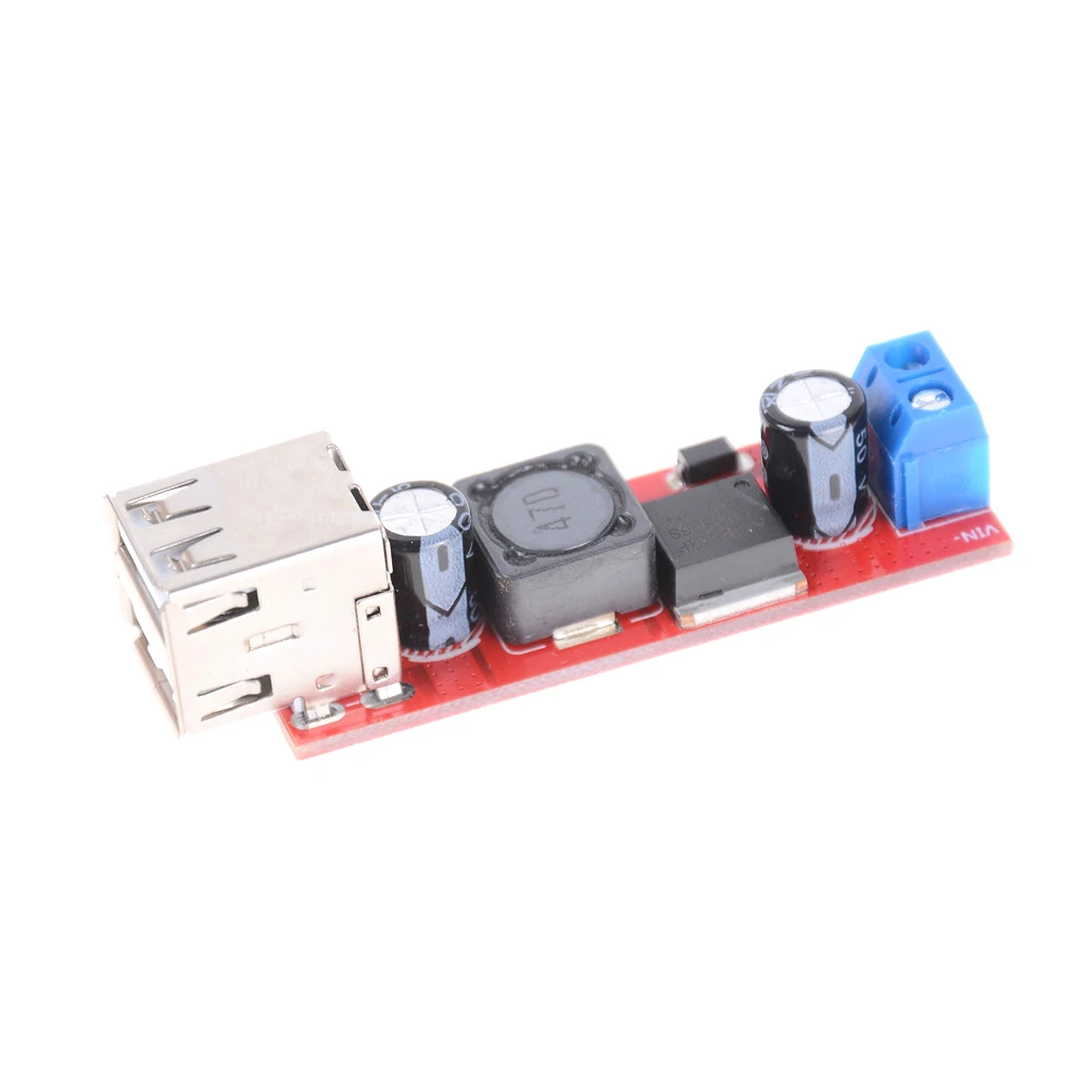 

DC-DC Step-down Converter Module DC 6V-40V To 5V 3A Double USB Charge