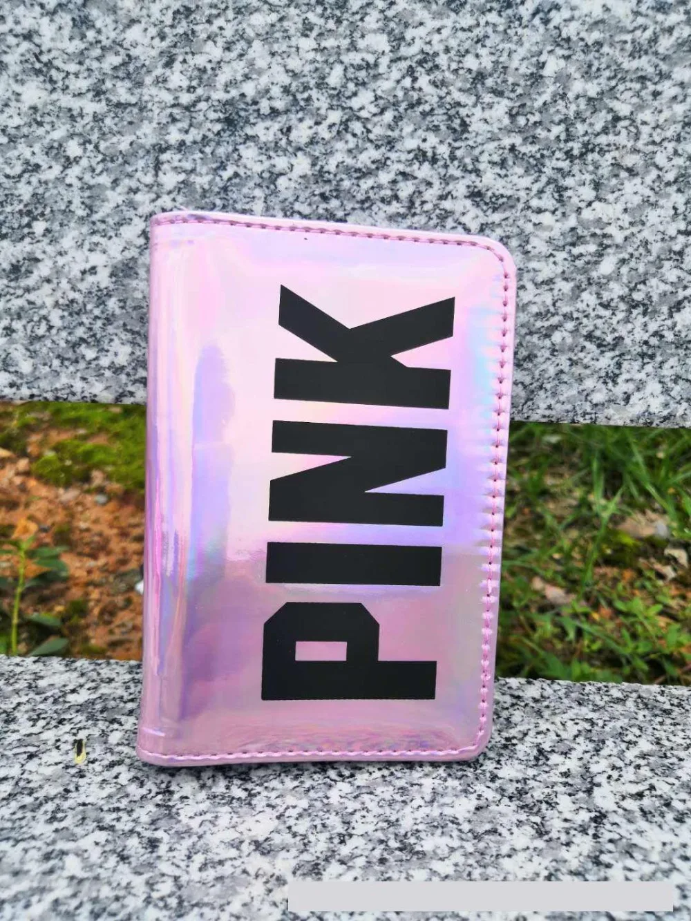 New card protection pink Wallet Bank purse Holder Id Bank Card Case Protection Credit Card Holder rfid wallet