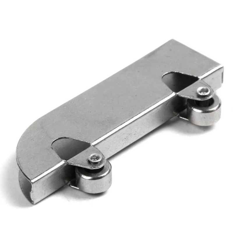 

10-piece stainless steel double flywheel mountain word slot sliding door track glass pulley hardware accessories