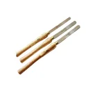 Новый 3 размера HSS Круглый нос скребок токарный инструмент для дерева резец деревообрабатывающий нож вращающийся инструменты для токарной обработки древесины