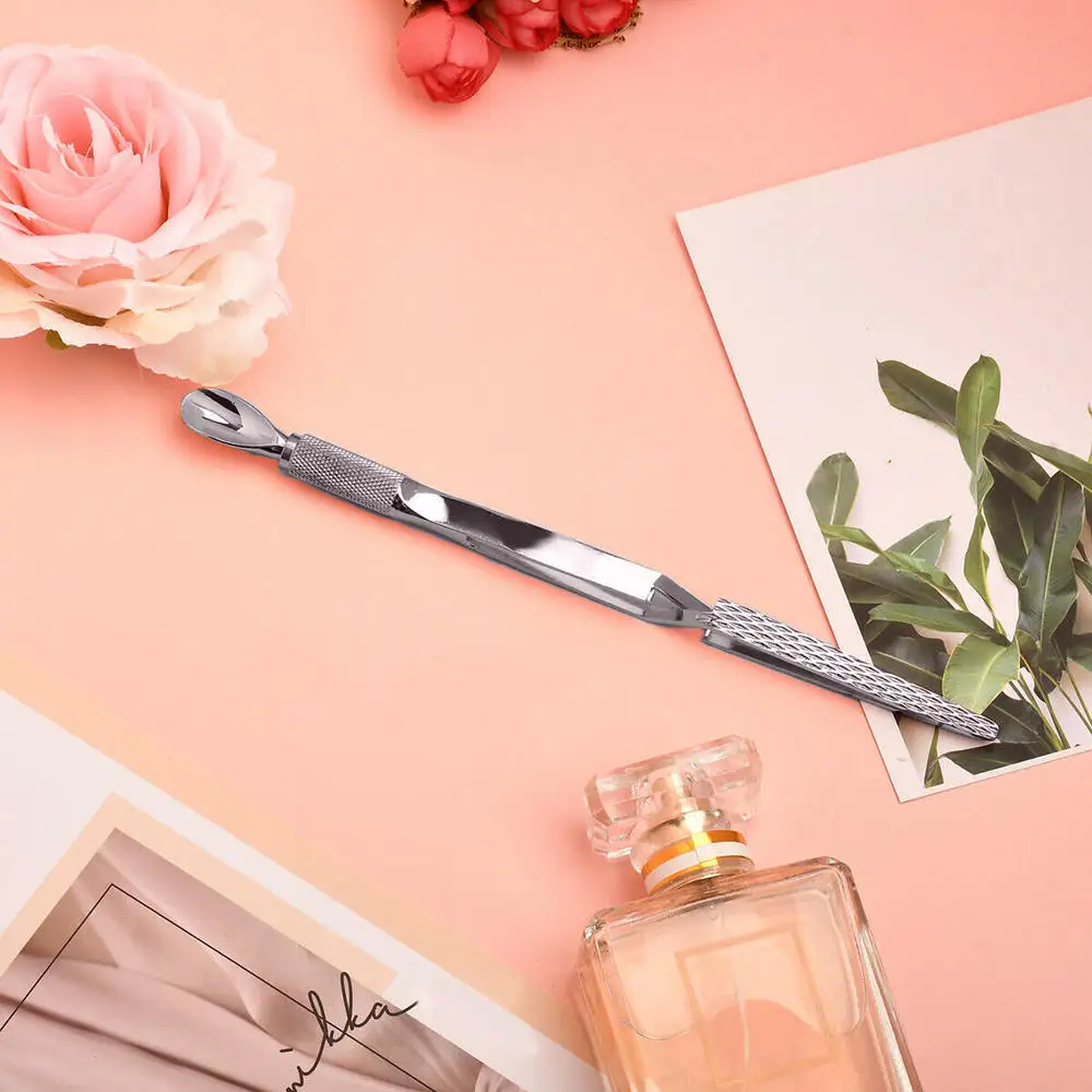 

Multi-function Double Head Nail Art Manicure Clip Remove Tool Manicure Shaping Tweezers Clip Nails Tips Design Accessory