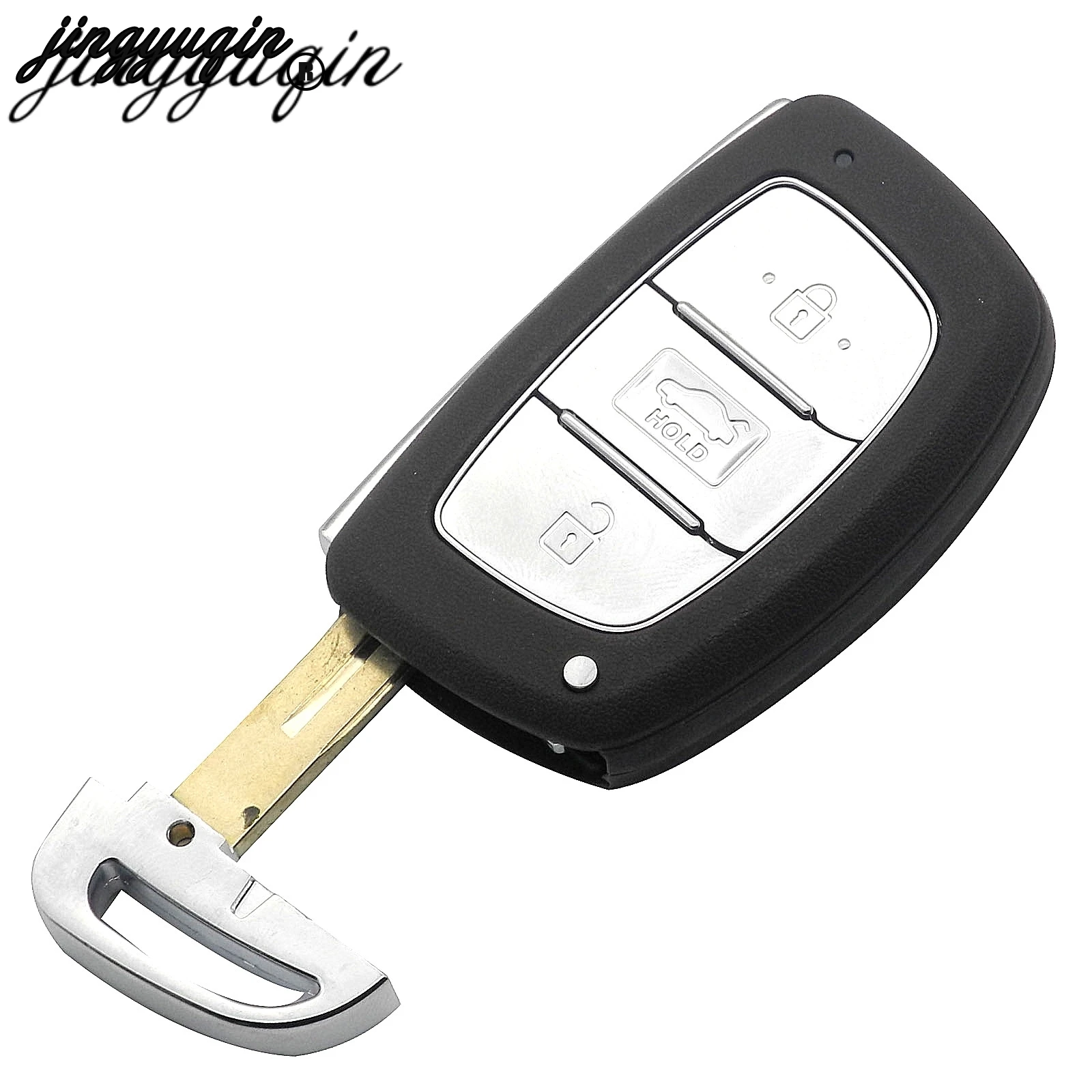 Чехол для автомобильного ключа jinyuqin чехол с 3 кнопками Hyundai Creta Mistra Elantra Verna Tucson ix25