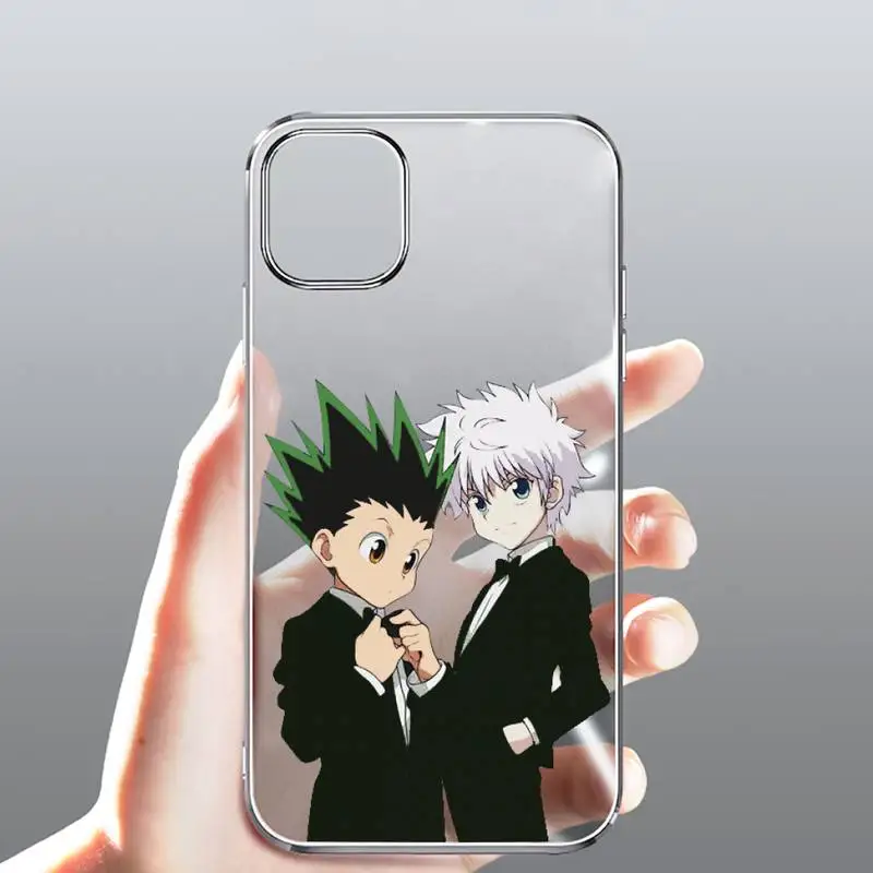 

Hunter X hunter Phone Case Transparent for Clear iPhone case 11 12 mini pro XS MAX 8 7 6 6S Plus X 5S SE 2020 XR
