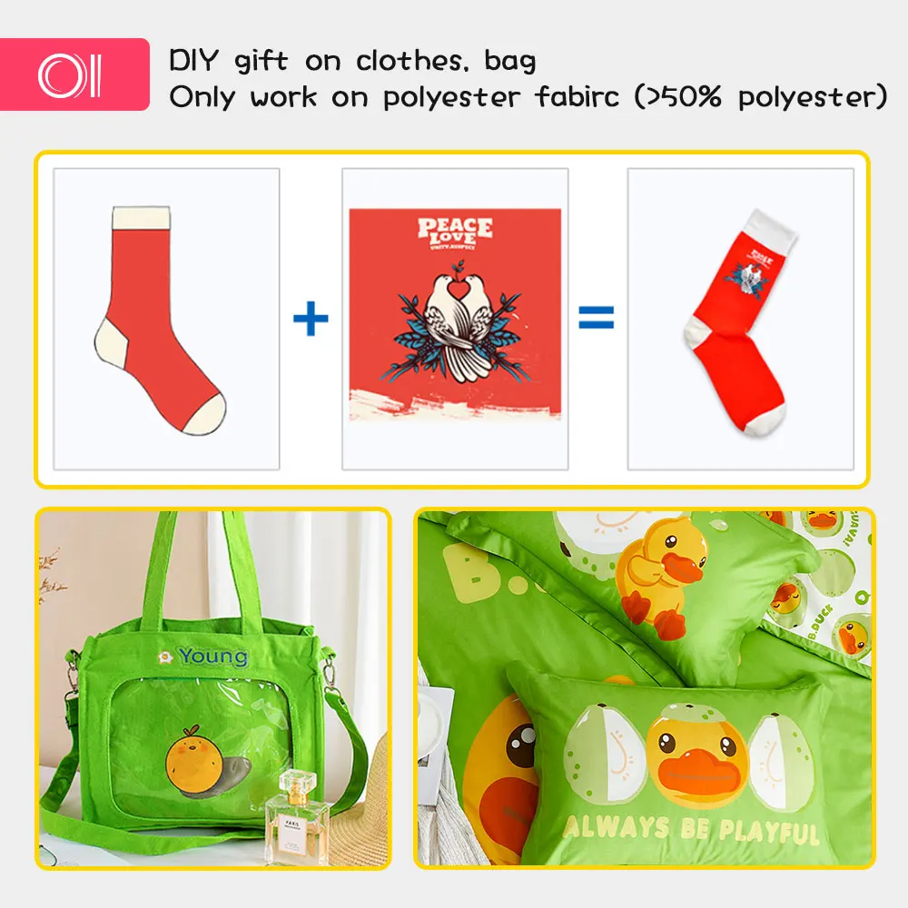 UniPlus 50 листов A4 сублимационная теплопередающая бумага для струйного принтера