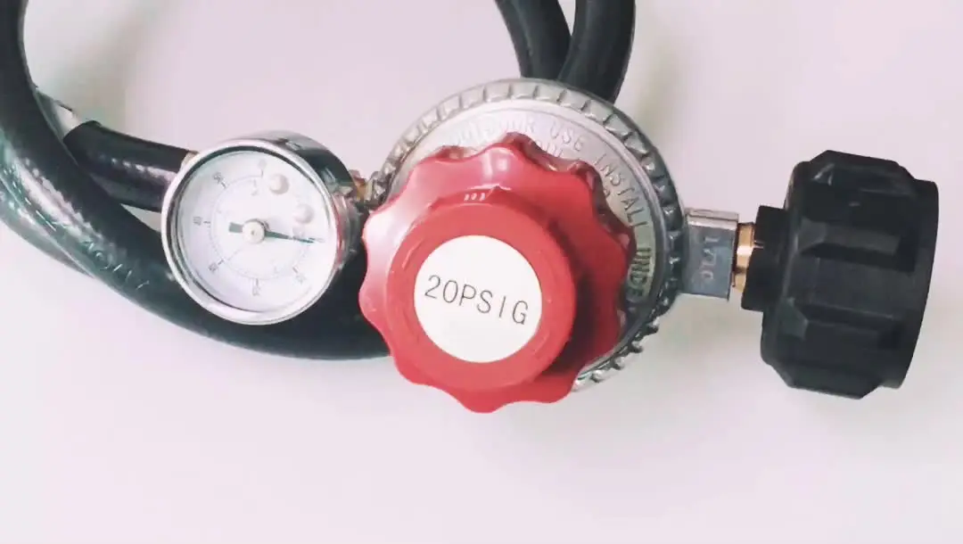 

30psi Регулируемый Регулятор пропана высокого давления для газовой горелки