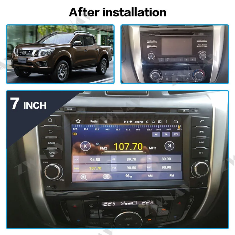 

for NISSAN NP300 Navara 2014 Android 10 4+128G Screen Car Multimedia DVD Player GPS Navigation Auto Audio Radio Stereo Head Unit