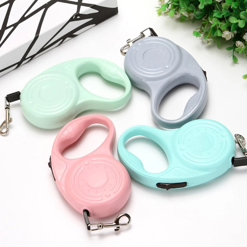 Автоматический выдвижной тренировочный поводок для собаки пояс щенка гибкий