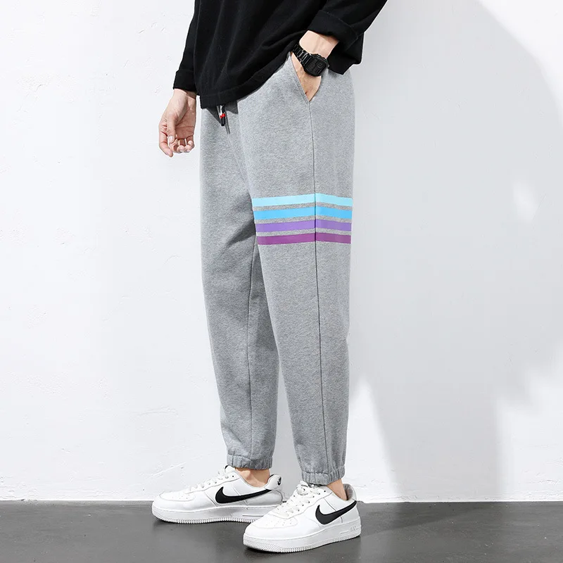 

Wimilous Men's Casual Pants Trendy Brand Trousers Loose Sports Baggy Sweatpants