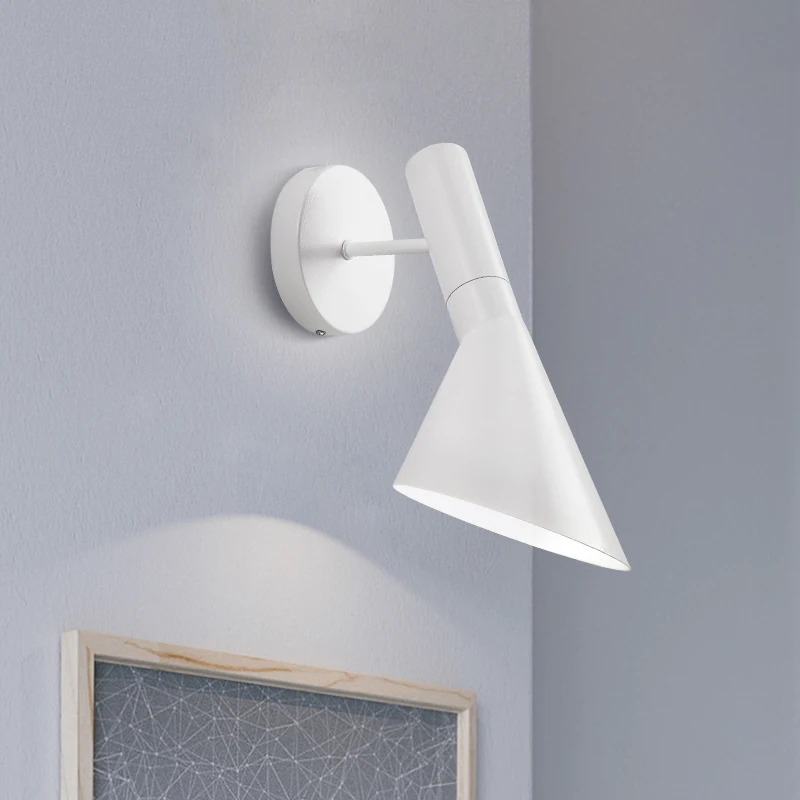 Led Wall Lamp Vintage Light Bedside Vanity Living Room Bedroom Adjustable Metal Industrial Sconce E27 Base | Лампы и освещение