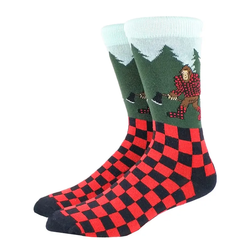 

Мужские носки с изображением обезьяны