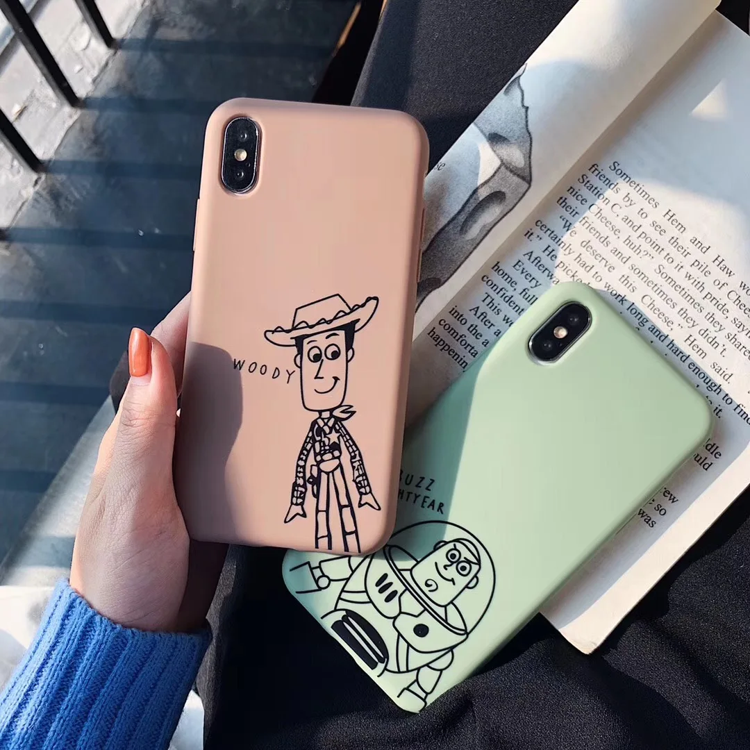 Милые аниме из мультфильмов История игрушек Базз Лайтер чехол для телефона iphone Xs