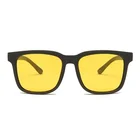 Классические поляризационные солнцезащитные очки для мужчин и женщин антибликовые солнцезащитные очки для вождения автомобиля желтые солнцезащитные очки для мужчин