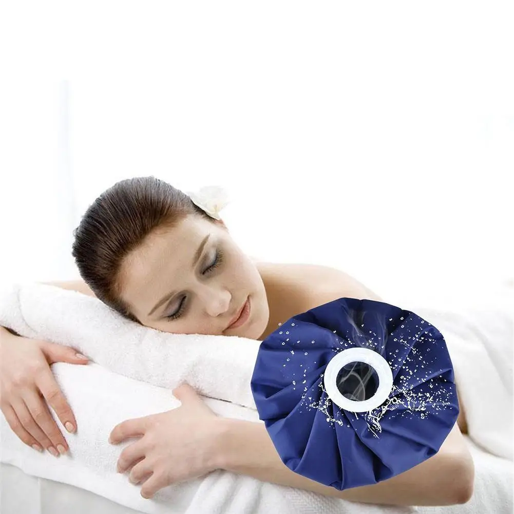 Reusable Ice Pack For Injuries Gel Wrap Hot Cold Therapy Pain Relief with Straps Back Shoulders Waist Refrigerator Cooler Bag | Спорт и